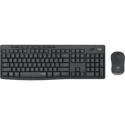 Teclado y Ratón Inalámbricos Logitech Silent Touch MK295- Grafito