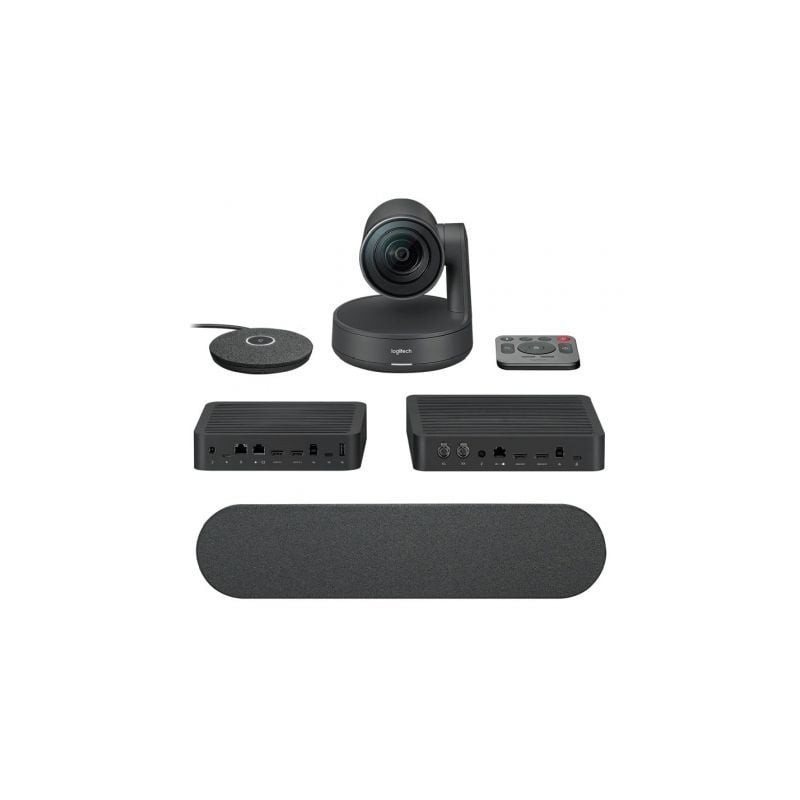 Sistema de Videoconferencia Logitech Rally- Campo de Visión 82º- 4K