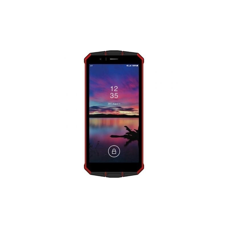 Smartphone Ruggerizado Maxcom Strong MS507 3GB- 32GB- 5'- Negro y Rojo