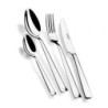 Pack 24 Cubiertos Monix M190973- 6 Cucharas + 6 Tenedores + 6 Cuchillos + 6 Cucharas Café- Acero inoxidable