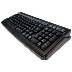 Teclado Pos Reducido Mustek MKB-800M Con Banda Magnética- Negro