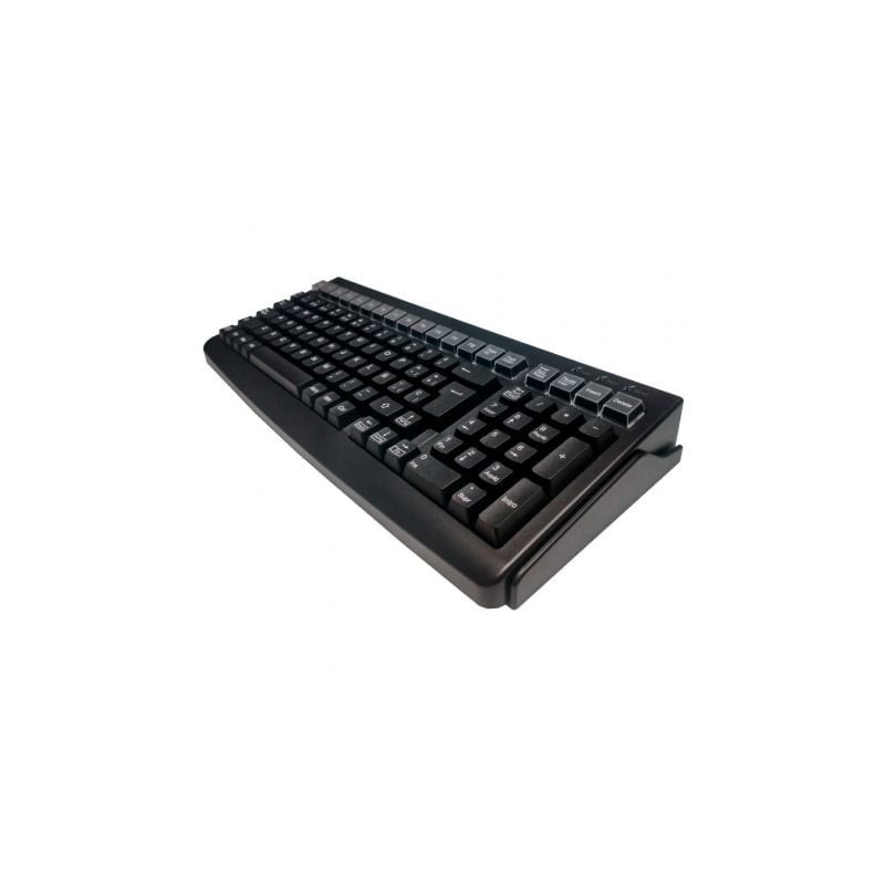 Teclado Pos Reducido Mustek MKB-800M Con Banda Magnética- Negro