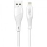 Cable USB 2.0 Lightning Myway MWUSC0021- USB Macho - Lightning Macho- 1m- Blanco