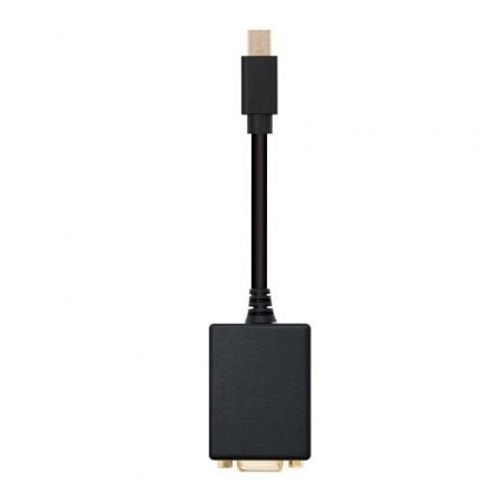 Conversor Nanocable 10.16.0202- Mini DisplayPort Macho - VGA Hembra- 15cm- Negro