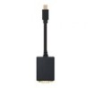 Conversor Nanocable 10.16.0202- Mini DisplayPort Macho - VGA Hembra- 15cm- Negro